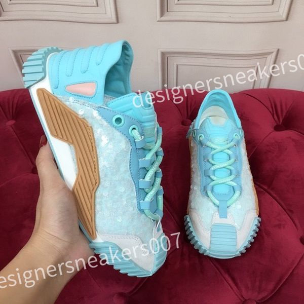 

luxurys casual shoe designe womens running shoes platform women men for leather sneaker trainer trainers triple white sneakers hc210815, Black