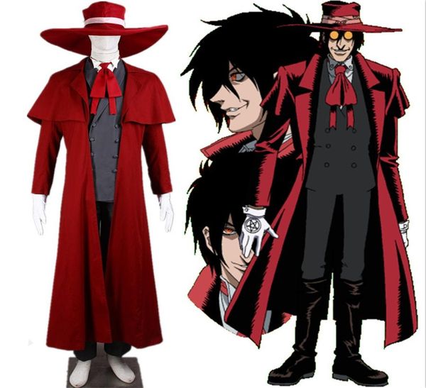 

hellsing alucard outfit cosplay costume0123456789101594491, Black