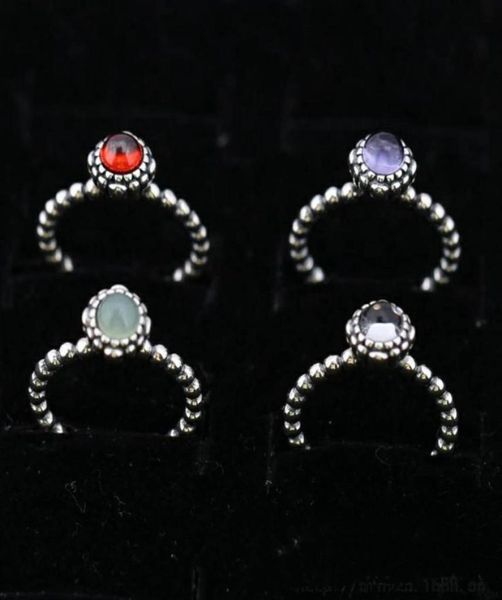 

charm ring size marked 12 months birthday gifts solid 925 sterling silver european style weding jewelry accessories findings4343386, Slivery;golden