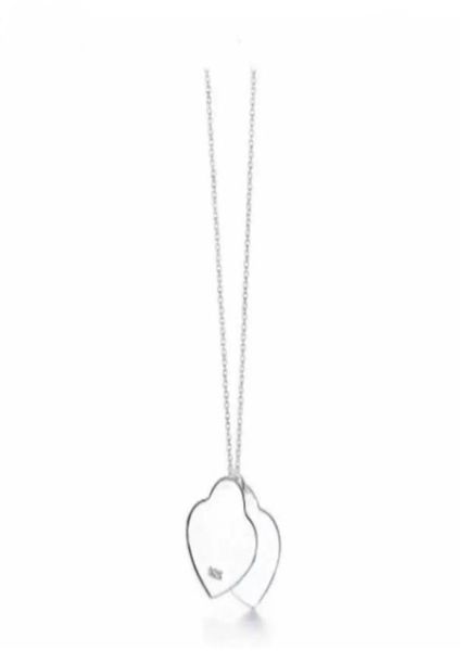 

have stamps 925 sterling silver heart love necklace pendant bijoux for lady design womens party wedding engagement jewelry for bri6804558