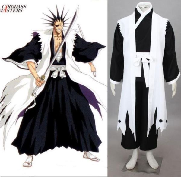 

bleach zaraki kenpachi anime cosplay halloween costumes0125137035, Black