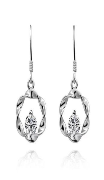 

dangle chandelier moissanite or natural ruby round flower drop earring per jewelry 015ct2pcs gemstone 925 sterling silver fine7268559