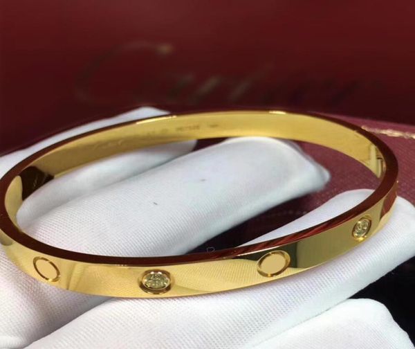 

lover bracelet for men women girl designer jewelry bangle bracelets gold luxury tennis6932867, Black