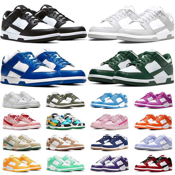 

designer men women low running shoes gai panda unc grey fog triple pink kentucky syracuse team green mens trainers sport sneakers