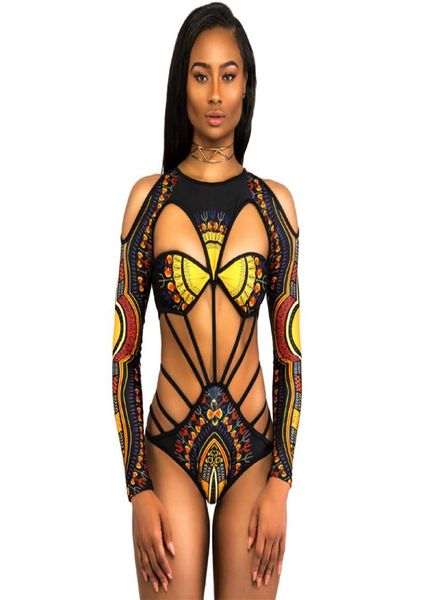 

african style printed one piece swimsuit bikinis maillots de bain pour femmes beach plus size swimwear bathing suits for wome8703970, White;black