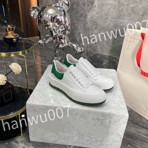 

casual shoe designer leather lace up men fashion platform sneakers white black mens womens size 35-46 xsd230417