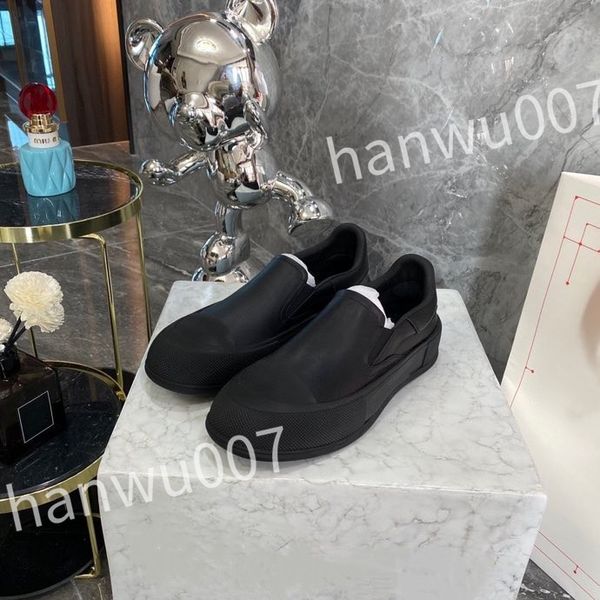 

2023 casual shoes designer leather lace up men fashion platform sneakers white black mens womens size 35-46 xsd230417