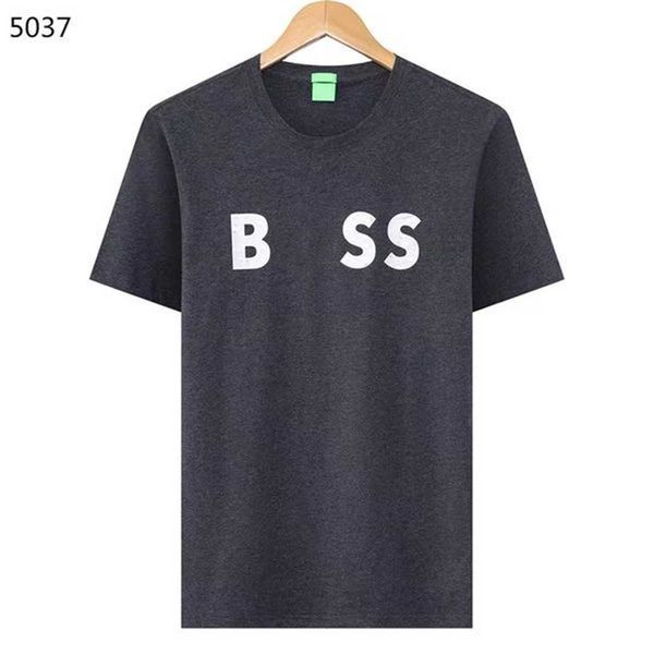 

boss mens t shirt fashion men's t-shirt luxury polo round neck breathable boss business casual tee man designer shirts men size m-xxxl, White;black