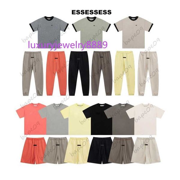 

men's t-shirts ess mens designer t shirt men women letter print tshirts black white t-shirt short sleeve hip hop clothing couple outfit, White;black