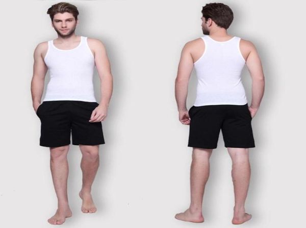 

fitness men tank cotton basic singlet bodybuilding sport undershirst sliming clothes gym vest muscle crop plus size1071864, Black;brown