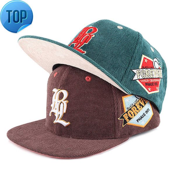 

custom mens embroidery 5 panel snapback corduroy caps hats, Blue;gray
