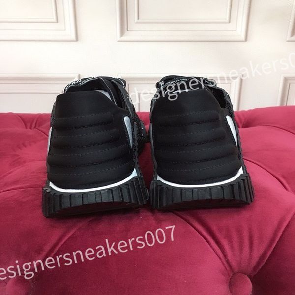 

2023 luxury casual shoes designe womens running shoes platform women men for leather sneaker trainer trainers triple white sneakers hc210815, Black