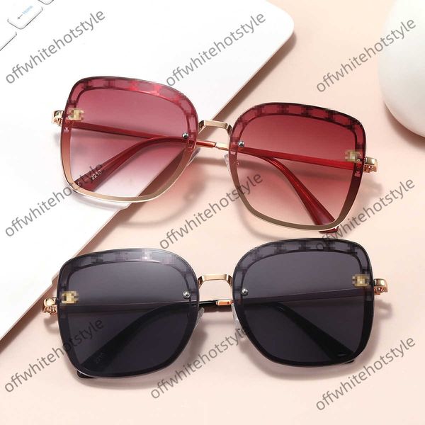 

Xiangjia glasses Xiangjia's new G family frameless street shooting anti ultraviolet Sunglasses Korean version network red trend GM driving