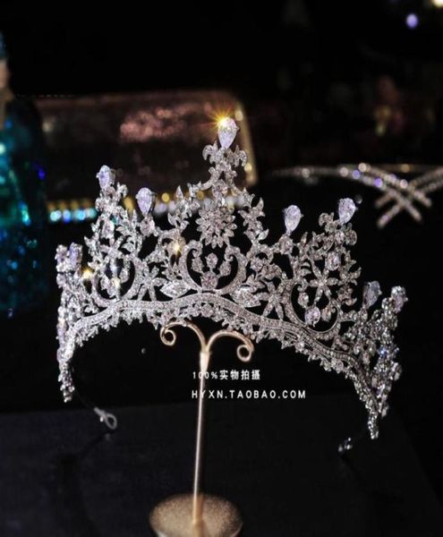 

crown tiara yallff prom queen crown quinceanera pageant crown princess rhinestone crystal bridal crowns tiaras for women21248242225002, Golden;silver