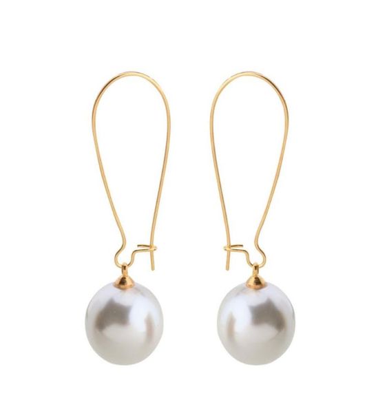 

queen lotus 2020 fashion pearl long earrings for women for gift statement earings5628677, Silver