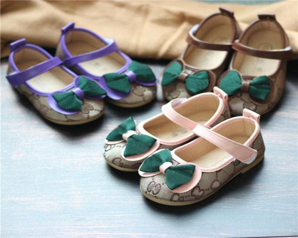 

baby girls shoes princess bow spring new nonslip soft bottom little children shoes size 21259970799, Black;red