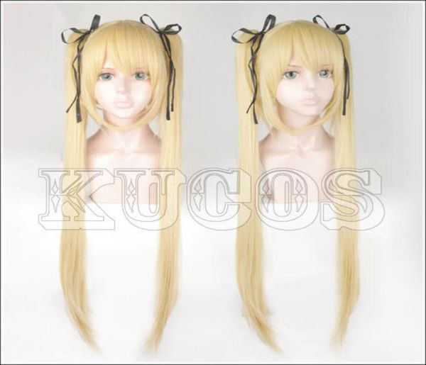 

dead or alive marie rose blond styled cosplay wig0123454445561, Black