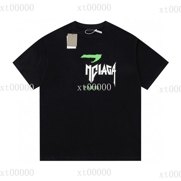 

22ss designer letter printed t shirts tee fashion sweatshirt high street short sleeve summer casual t-shirt breathable men women crew neck t, Black;brown