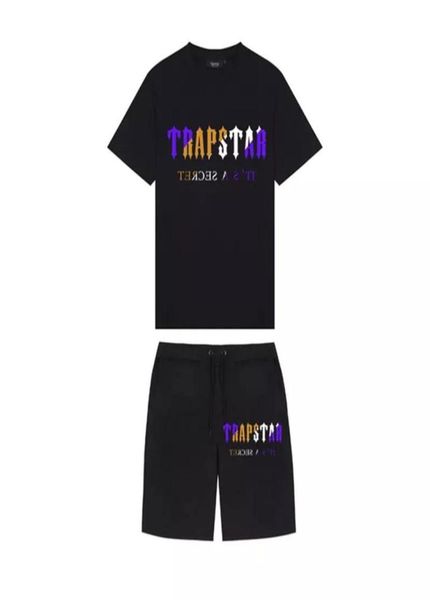 

men's tracksuits brand men's clothing t-shirt tracksuit sets harajuku tee funny hip hop color t shirt beach casual shorts9453003, Gray