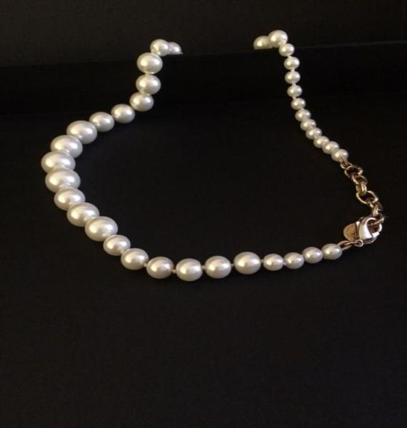 

sell classics fashion short and long pearl necklaces for women pendant necklace wedding jewelry with flannel bag2042734, Silver