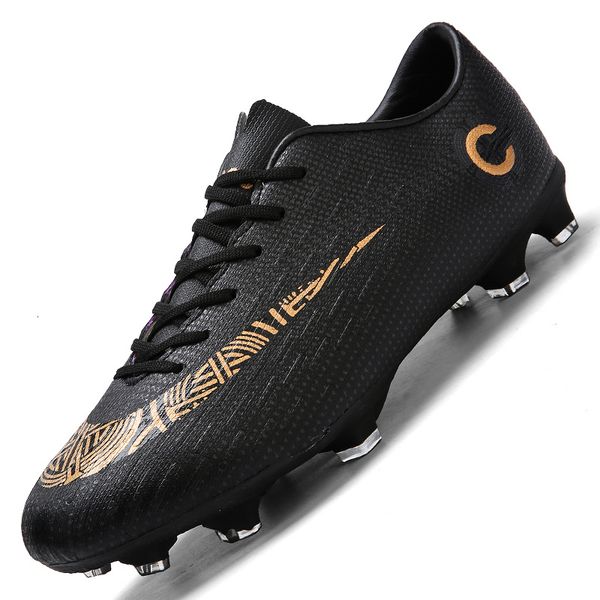 

safety shoes original men s society football boot long spikes artificial grass training soccer cleats outdoor sports childrens 230711, Black;brown