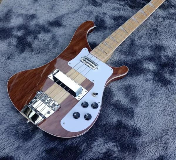 

4 string electric guitar bass neck through in stock012345309148