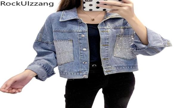 

drilling rhine pocket fashion casual single breasted button up jean jacket denim coat women fall plus size windbreaker women's jackets8, Black;brown