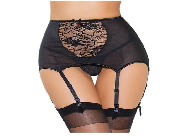 

underwear 2016 medias portaligas black porte jarretelles plus size highwaisted garter belt lace women reggicalze5375062, Black;white