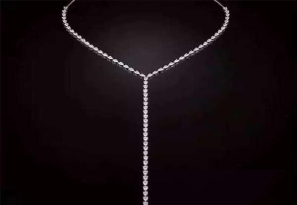 

pendant necklaces designer fashion 925 sterling silver jewelry 3a cubic zirconia party long necklace 22110166069023905111
