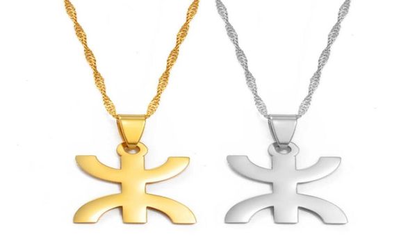 

africa berbers symbol pendant african berber kabyle style amazigh jewelry 2639213956000, Silver