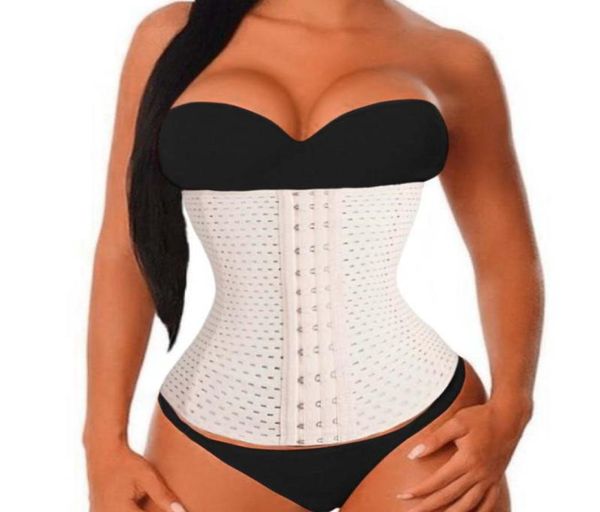 

meil waist trainer body shaper steel bone waist cincher control corset hourglass slimming belt girdles belly workout waistband4058126, Black;white