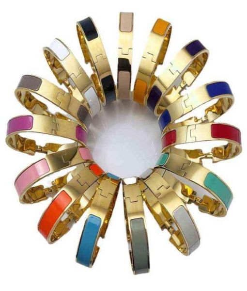 

new design bracelet womens fashion enamel titanium stainless steel luxury men039s jewelry wedding engagement gift size 1719 go31293323920, Black