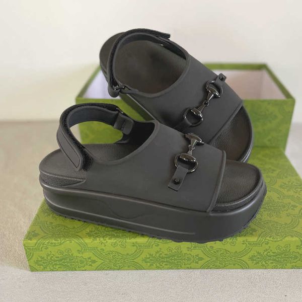 

designer slipper for women slides sandal flat summer sandles shoes men classic brand beach casual sliders beach sandals with box no448, Black