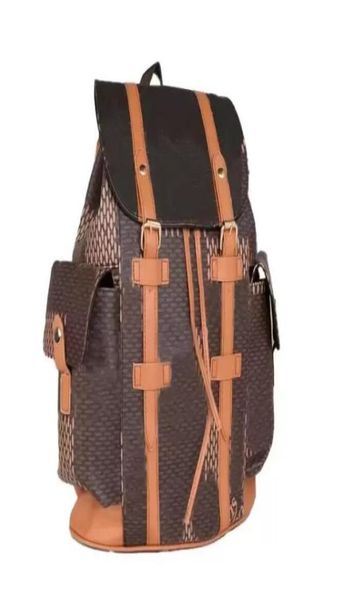 

damier backpack toile macassar chriser bag man purselargecapacity greyblack plaid men039s bags real leather brand men4464602