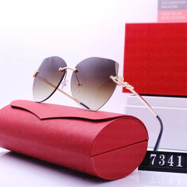

american eyewear designer sunglasses mens glasses eyeglass rimless fit men woman option shades polarize eye protection outdoor riding fashio, White;black