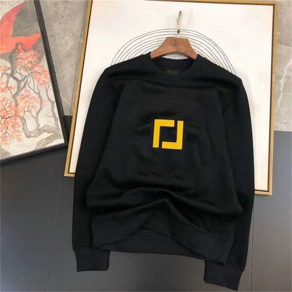 

men's women's hoodie designer sweaters hooded sweater couple street print letters pullover embroidery jacket high terry clfj, Black