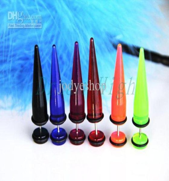 

sold separately ear piercing ear spikes stretching kits fake eartaper expander fashion body jewelry4802011, Slivery;golden