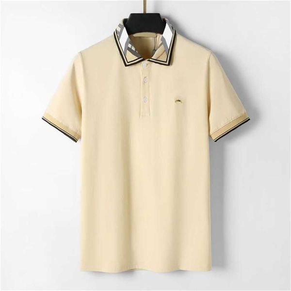

summer designer polo shirt bb men tshirt womens luxury designers for letter polos embroidery tshirts clothing short sleeved large tees 7oq6, White;black