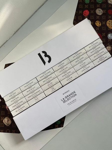 

byredo perfume 2ml fragrance spray 24pcs mini set gypsy water mojave ghost blanche black saffron rose noir oud parfum long lasting smell col
