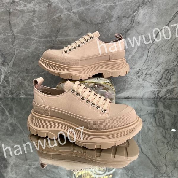 

2023 r stage shoe increased casual shoes fashionable sports platform mens womens white lace up alexander sneakers xsd230424, Black