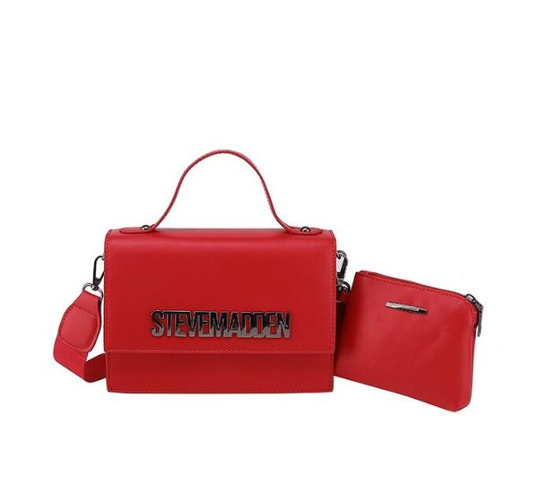 

women's bags new fashion messenger bags shoulder handbags wallet m0230712, Red;black