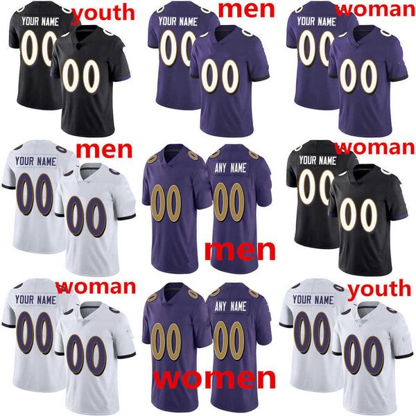 

football jersey baltimore''ravens''9 justin tucker 8 lamar jackson 89 mark andrews 44 marlon humphrey 3 odell beckham jr, Black;red