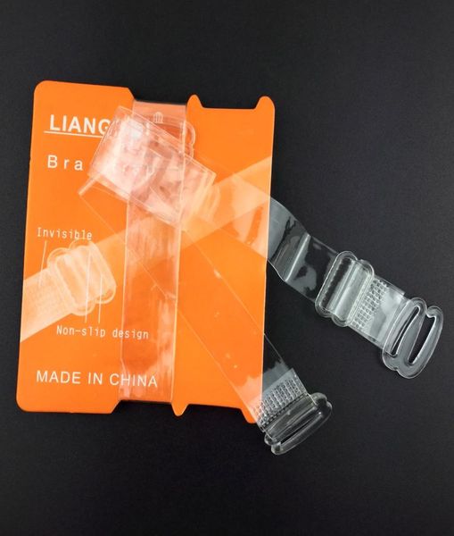 

women transparent bra strap 15cm clear bras accessories for underwear shoulder straps intimates whole 500pairslot2411155, Black;white