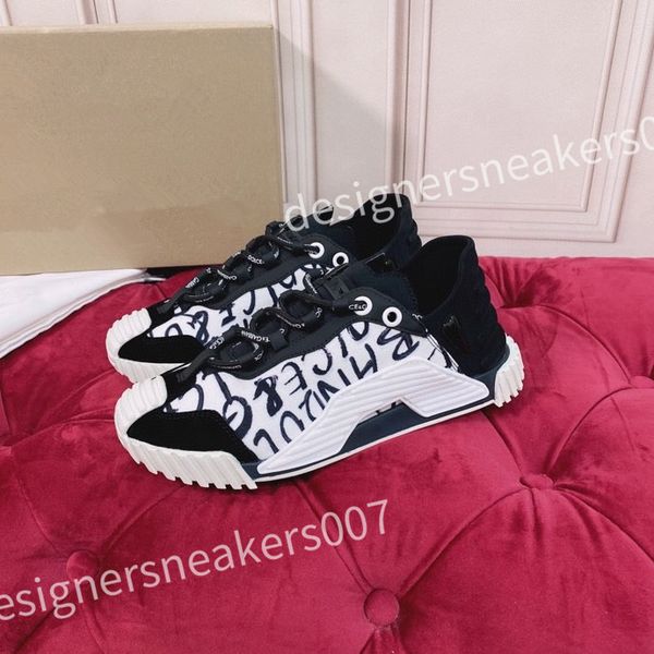 

new luxury designer casual shoes genuine leather fashion mens and women low flat shoes skateboard sneakers couple shoe hc210815, Black