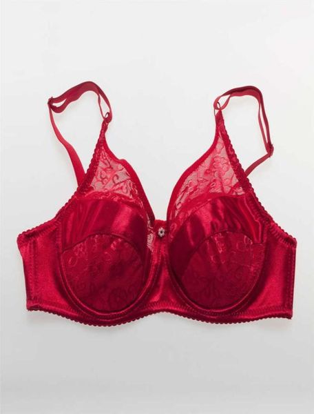 

shemale transvestite dragqueen crossdresser bra fake boobs mastectomy pocket bra lace and satin bra for silicone breast forms a0603814915, Red;black