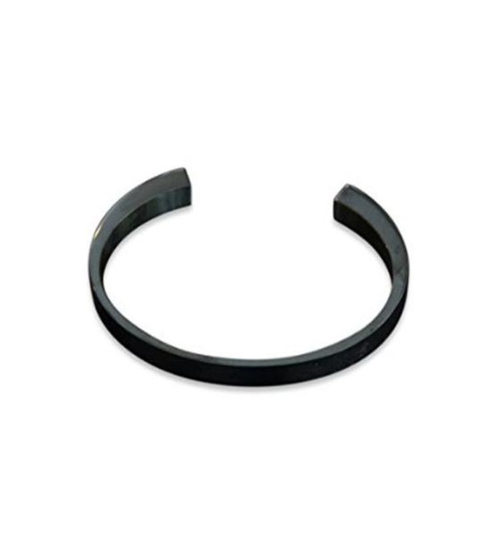 

stainless steel smooth cremation urn black bracelet memorial bangle cuff cremation jewelry for ashes funnel filler kit8594687