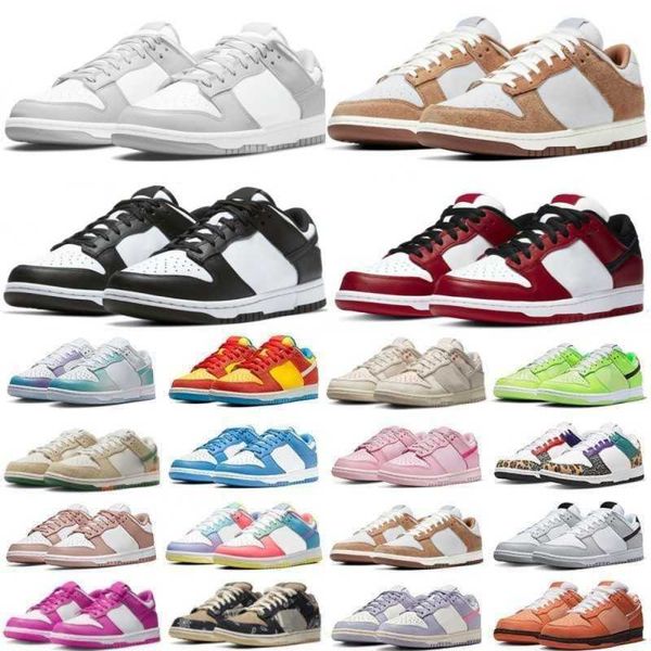 

panda shoe low casual shoes men women designer sneakers black white sail triple pink grey fog university blue outdoor sports skate shoes