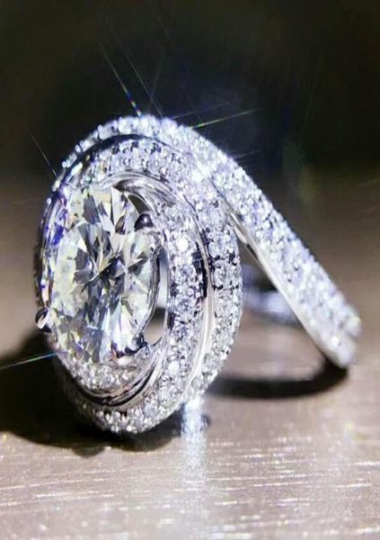 

handmade across ring 925 sterling silver diamond engagement wedding band rings for women men party jewelry gift42744136656497, Slivery;golden