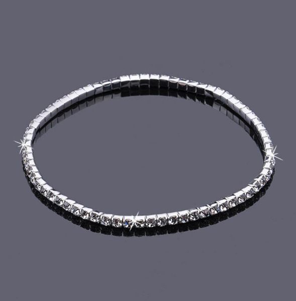 

1 row sparkly rhinestone stretch cz tennis ankle chain anklet barefoot sandals bridal wedding accessories for women4528725, Red;blue