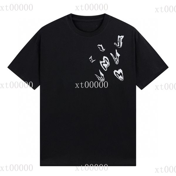 

22ss designer letter printed t shirts tee fashion sweatshirt high street short sleeve summer casual t-shirt breathable men women crew neck t, Black;brown